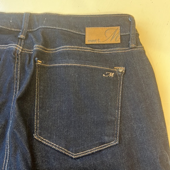 Mavi Dark Denim Alexa Mid Rise Skinny - Picture 4 of 6